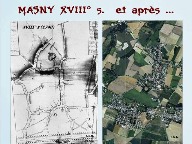 MASNY XVIII° s.  et après ... 