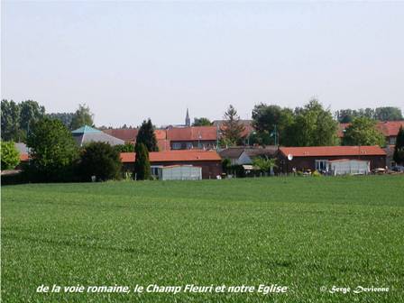 Le champ Fleuri ...de la voie romaine